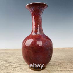 10.4 Chinese Old Jun Porcelain Handmade Exquisite Vase