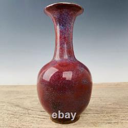 10.4 Chinese Old Jun Porcelain Handmade Exquisite Vase