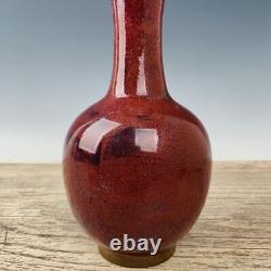 10.4 Chinese Old Jun Porcelain Handmade Exquisite Vase