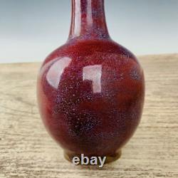 10.4 Chinese Old Jun Porcelain Handmade Exquisite Vase