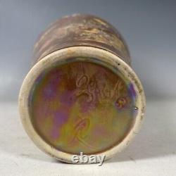 10.6 china antique song dynasty guan kiln ding porcelain dragon pattern bottle