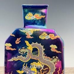10 Chinese Old Antique Porcelain song dynasty ding kiln qicai cloud dragon Vase