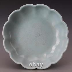 10pc Beautiful Chinese Hand Painting Ruyao Glazed Porcelain Three Feet Wash