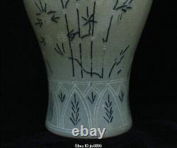 11.2 Old China Chinese Ancient Korea Koryo Porcelain Song Dynasty Bamboo Vase