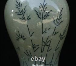 11.2 Old China Chinese Ancient Korea Koryo Porcelain Song Dynasty Bamboo Vase