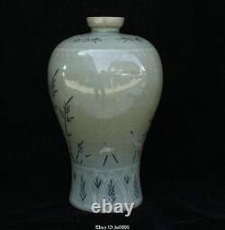 11.2 Old China Chinese Ancient Korea Koryo Porcelain Song Dynasty Bamboo Vase