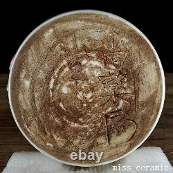 11.4 Old Chinese Porcelain Song dynasty ding kiln White glaze flower bird Vase