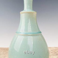 11.4Chinese Old Porcelain Song Dynasty Ru Kiln Purple Mouth Vase