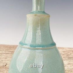 11.4Chinese Old Porcelain Song Dynasty Ru Kiln Purple Mouth Vase