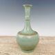11.6 Antique Chinese Porcelain Song Dynasty Ru Kiln Cyan Glaze Ice Crack Vase