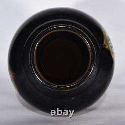 11 Chinese Old Antique Porcelain song dynasty jizhou kiln Black glaze leaf Vase