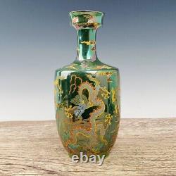 11 Old Antique Chinese Porcelain Song dynasty ding kiln qicai cloud dragon Vase