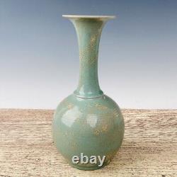 11Chinese Old Porcelain Song Dynasty Ru Kiln Returning Ru Porcelain Vase