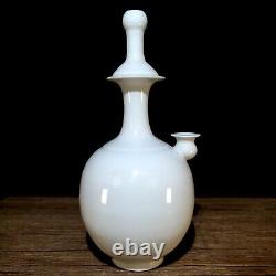 12.1 Old Antique Chinese Porcelain tang dynasty xing kiln White glaze Vase