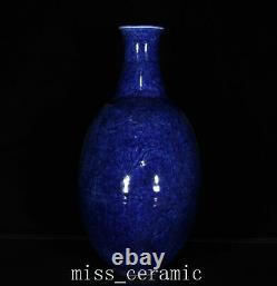 12 Chinese Antique Porcelain ming dynasty xuande mark blue glaze flower Vase