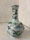 18th C Asian Chinese Antique Multicolour Butterfly Porcelain Vase, Qing Dynasty