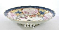 18th Century Chinese Export Famille Rose Porcelain Plate Dish Figure Figurine