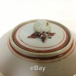 18th Chinese Export Porcelain Teapot With Twisted Handle