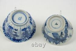 2 antique Chinese Porcelain Cups, Kangxi 18th century