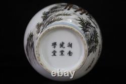 4.7 Chinese Porcelain HandPainted Exquisite Deer Pattern Vase