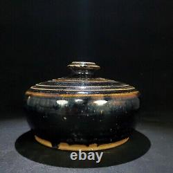 6.1 Old Antique Chinese Porcelain Song dynasty jiexiu kiln Black glaze Vase