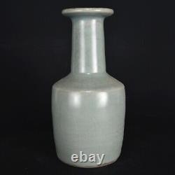 6.3 Antique Chinese Porcelain song dynasty guan kiln cyan glaze Ice crack Vase