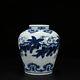 6.3 Chinese Old Porcelain Ming Dynasty Xuande Mark Blue White Fruit Flower Vase