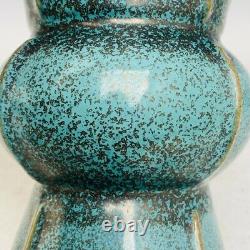 6.9 Old Antique Chinese Porcelain Song dynasty jun kiln cyan glaze Fambe Vase