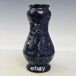 7.3 Chinese Antique Porcelain song dynasty ru kiln Blue glaze double ear Vase