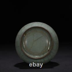 7.5 Antique Chinese porcelain song dynasty guan kiln cyan glaze Ice crack Vase