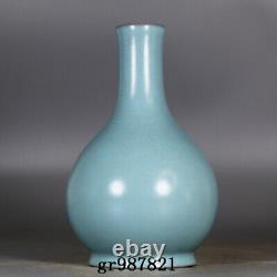 7.7 Chinese Antique Porcelain Song dynasty ru kiln blue glaze Ice crack Vase