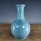 7.8 Antique Chinese Porcelain Song Dynasty Ru Kiln Blue Glaze Ice Crack Vase