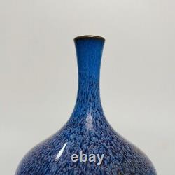 8.1 Chinese Old Antique Porcelain Song dynasty jun kiln Purple glaze Fambe Vase
