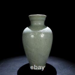 8.1 Old Chinese Porcelain Song dynasty ru kiln cyan glaze Ice crack dragon Vase