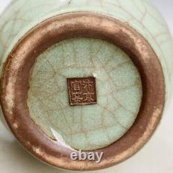 8.5 Antique Chinese Porcelain song dynasty guan kiln cyan glaze Ice crack Vase