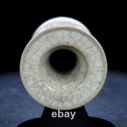 8.6 Antique Chinese Porcelain Song dynasty ru kiln White glaze Ice crack Vase