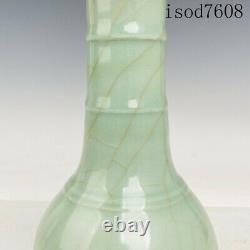 8.6antique Chinese Song dynasty Porcelain Longquan kiln vase Vases