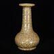 8.7 Chinese Antique Porcelain Song Dynasty Ge Kiln Yellow Glaze Ice Crack Vase