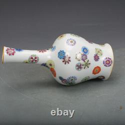 8.743.1 Collection Chinese Qing Famille Rose Porcelain Flower Vase