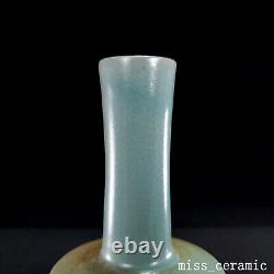 8.8 Antique Chinese Porcelain Song dynasty ru kiln cyan glaze Ice crack Vase