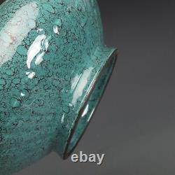 8.8 Chinese Old Antique Porcelain qing dynasty yongzheng mark blue speckle Vase