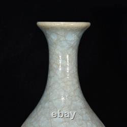8.8 Chinese Porcelain Song dynasty ru kiln cyan glaze Ice crack yuhuchun Vase