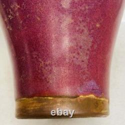 8.8 Old Chinese Porcelain Song dynasty jun kiln museum mark red glaze Pulm Vase