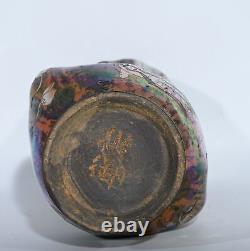 8.8 Old antique song dynasty jian kiln Porcelain famille rose Phoenix nail vase