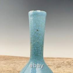 8.8Chinese Old Porcelain Song Dynasty Ru Kiln Long necked bottle