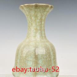 8.8Rare Chinese antique porcelain Official porcelain Borneol vase