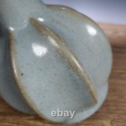 8.9 Chinese Antique Porcelain Song dynasty ru kiln cyan glaze Ice crack Vase