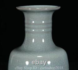 8 Antique Old China Ru Kiln Porcelain Dynasty Palace Bottle Vase Pot Jar