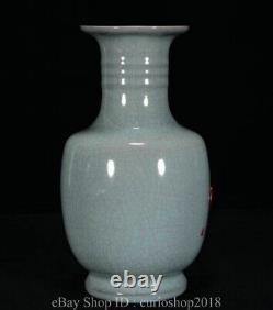 8 Antique Old China Ru Kiln Porcelain Dynasty Palace Bottle Vase Pot Jar