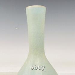 8 Chinese Porcelain song dynasty ru kiln museum mark cyan glaze Ice crack Vase